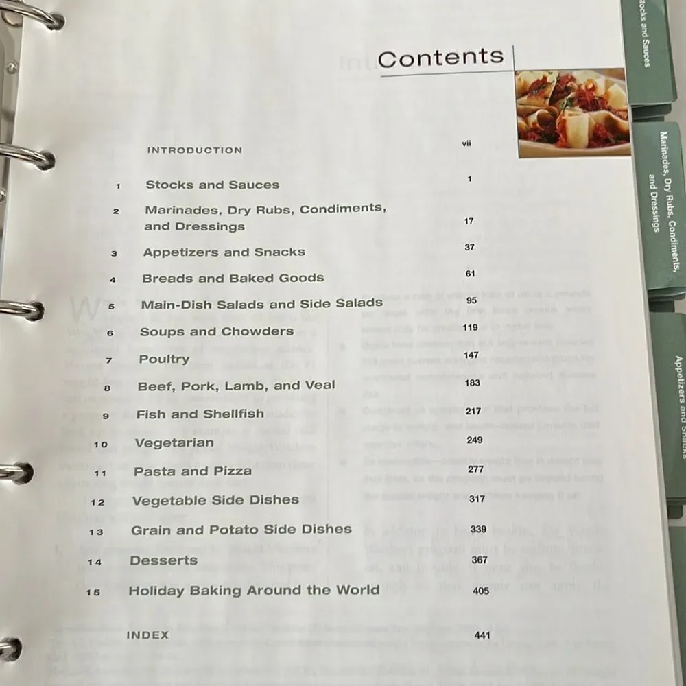 Vintage 2006 Weight Watchers Colorful 452- Page Cookbook w/  Endless Recipe- NEW